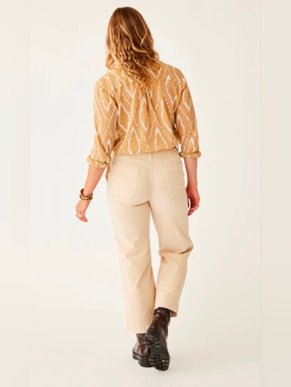 ❤️ CARVE DESIGNS REX HIGH RISE WIDE LEG CORD PANTS / TROUSERS, 0 (25) - Picture 5 of 15